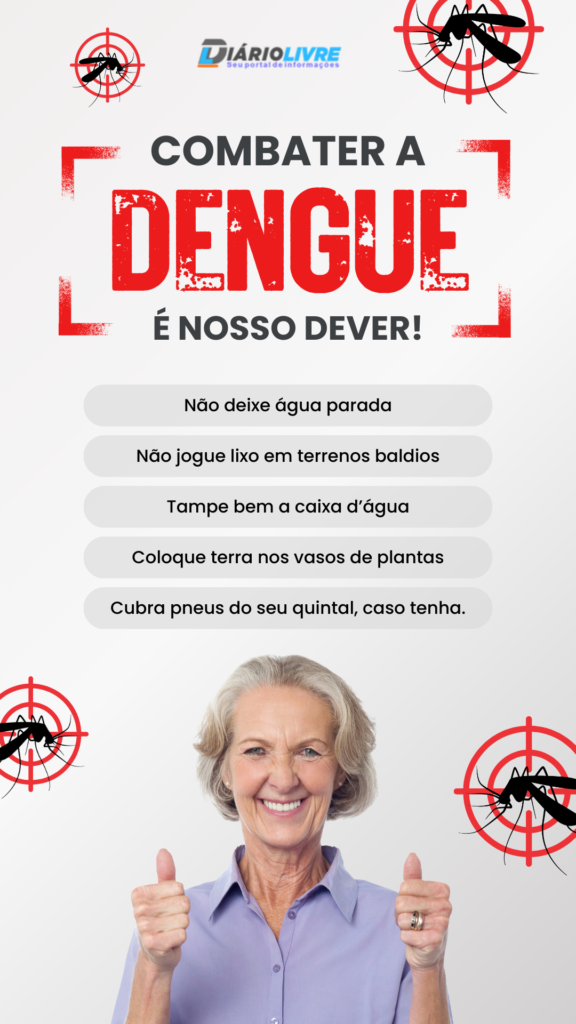 Combate à Dengue: Faça a sua parte!