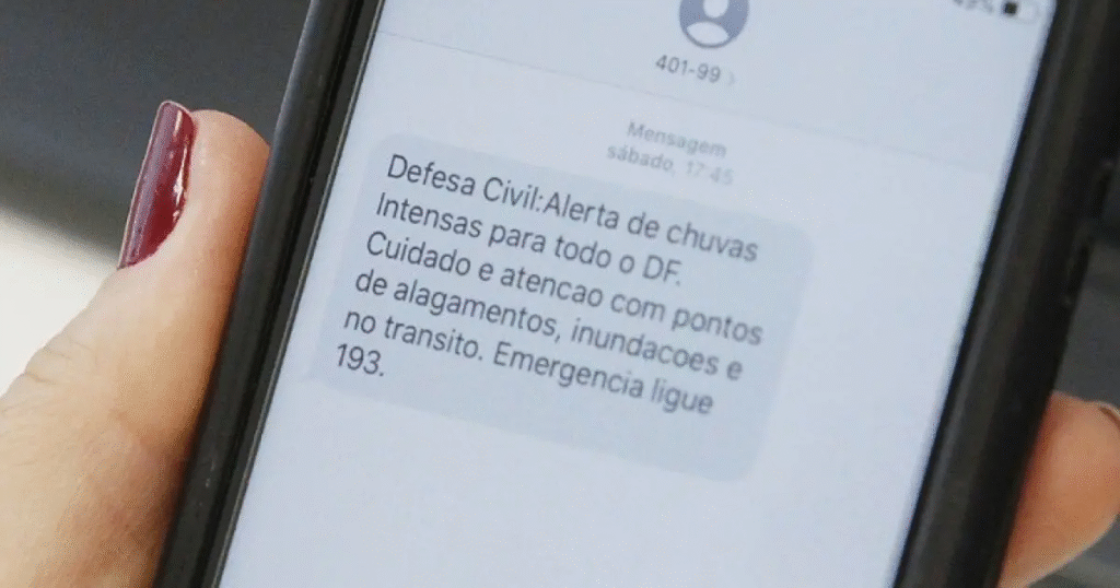 Bahia Testa Novo Sistema Nacional de Alertas da Defesa Civil por SMS